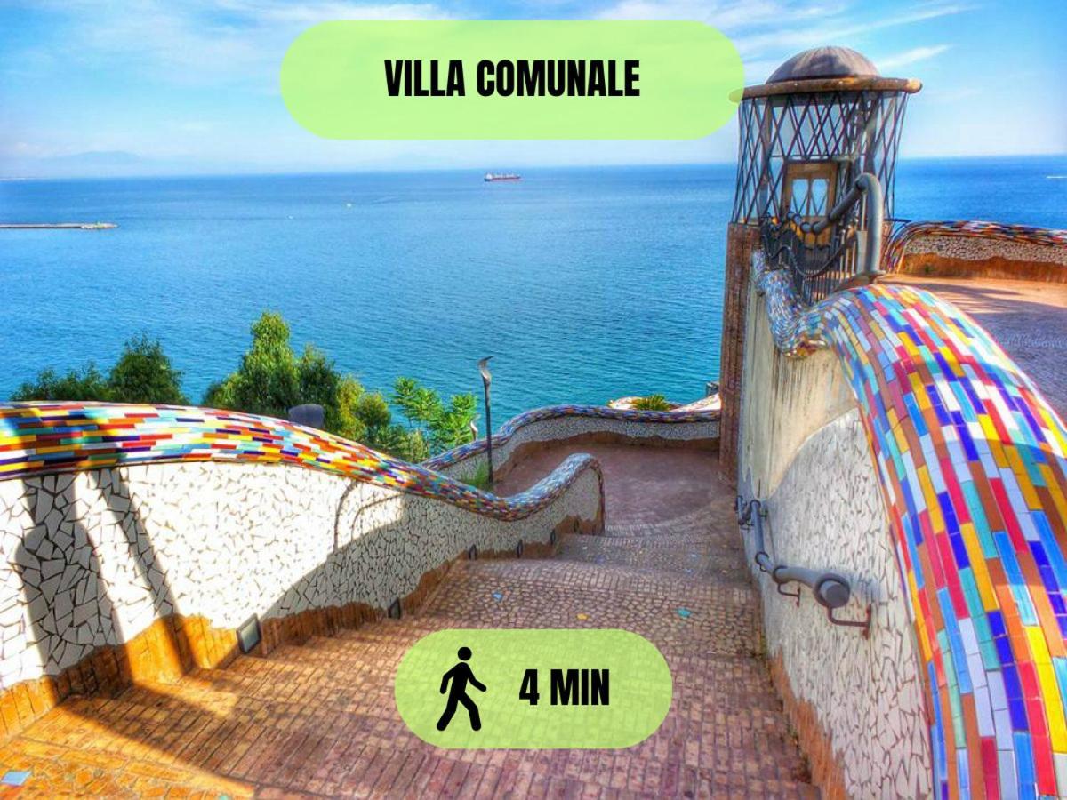 ---5 Minutes From The Sea ---Panorama And A-C Vietri Exterior foto