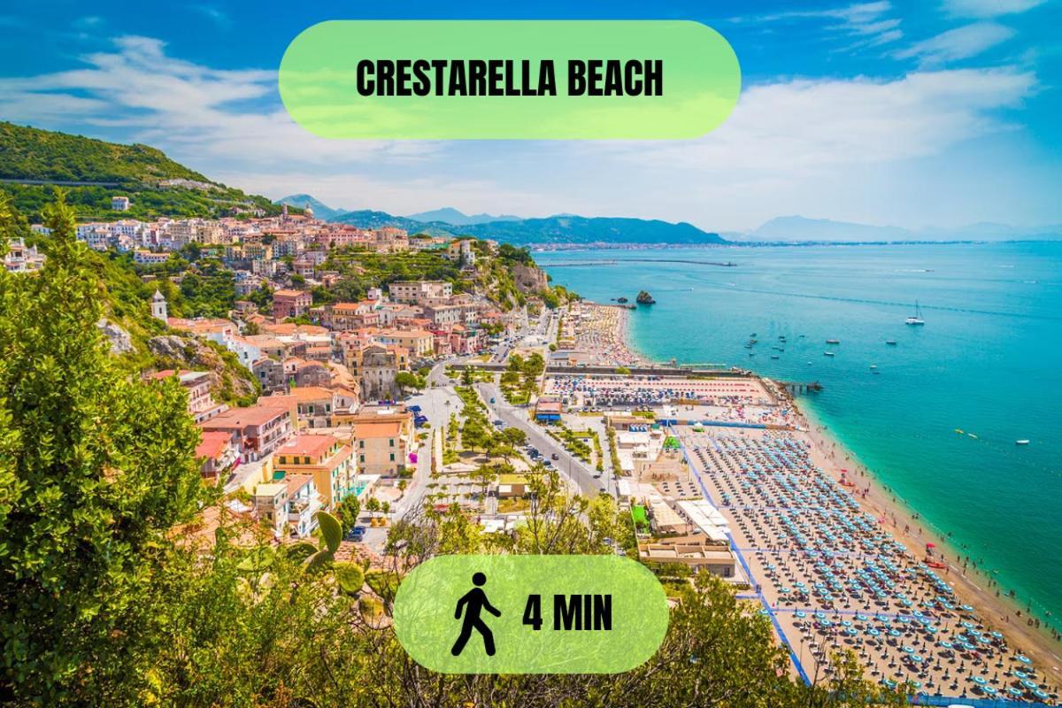 ---5 Minutes From The Sea ---Panorama And A-C Vietri Exterior foto