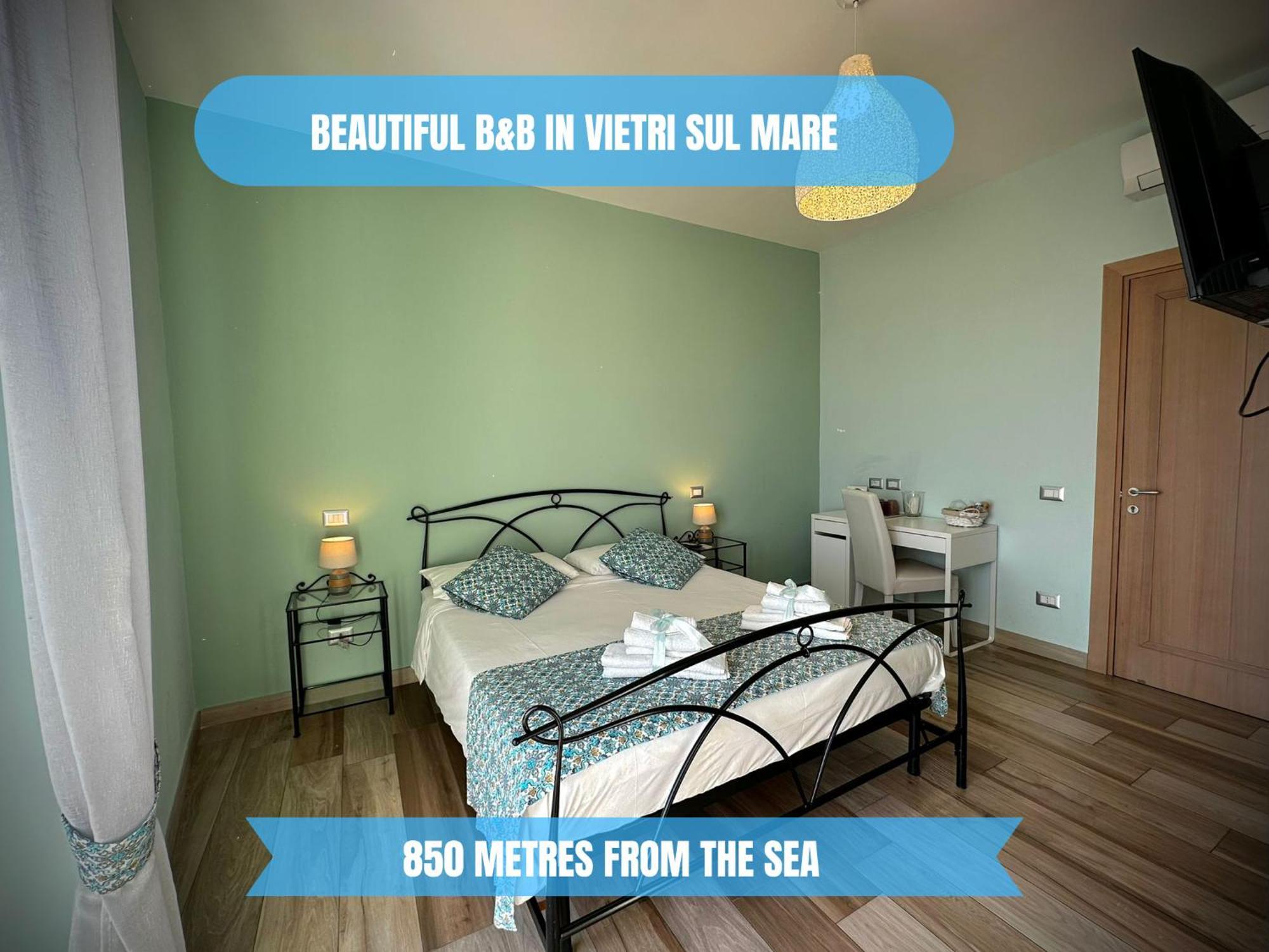 ---5 Minutes From The Sea ---Panorama And A-C Vietri Exterior foto