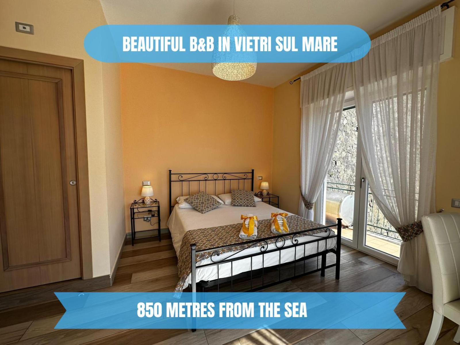 ---5 Minutes From The Sea ---Panorama And A-C Vietri Exterior foto